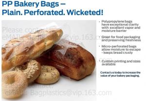 China PIPING PASTRY BAGS, ICE BAG PACK, WICKETED BAGS, MICROPERFORATED FOOD BAGS, STAPLED APRON wholesale