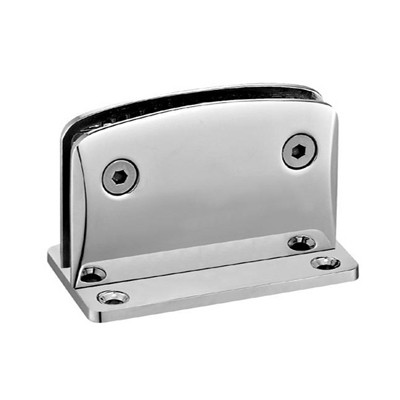 China Zinc alloy glass hinge with centre fixing plate wholesale