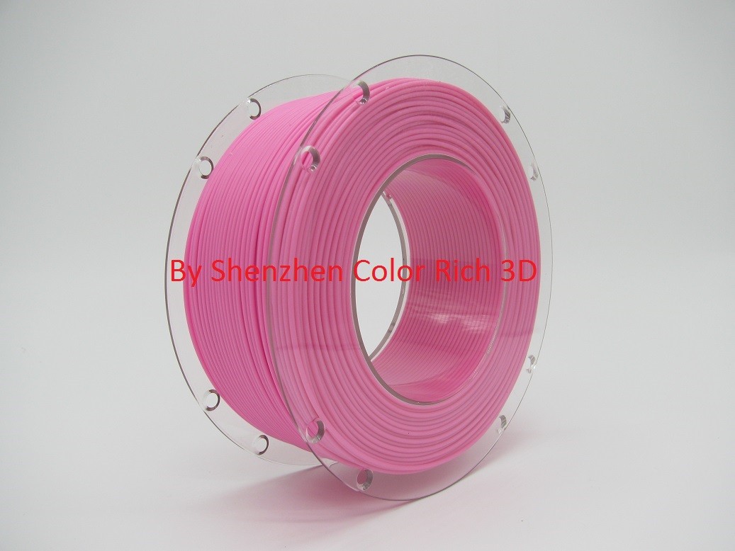 China Pink Color 1.75mm 3mm PLA ABS 3D Printing Filament for 3D Printer and Print Pen wholesale