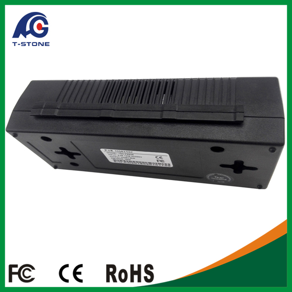 China Standard fast Single Port Ethernet Poe Injector IEEE 802.3at (30w 48V) wholesale