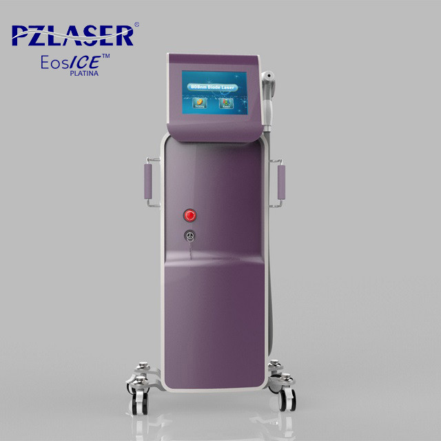 Vertical 3 In 1 Pain Free Laser Hair Removal Machines / Laser Skin Care Machine