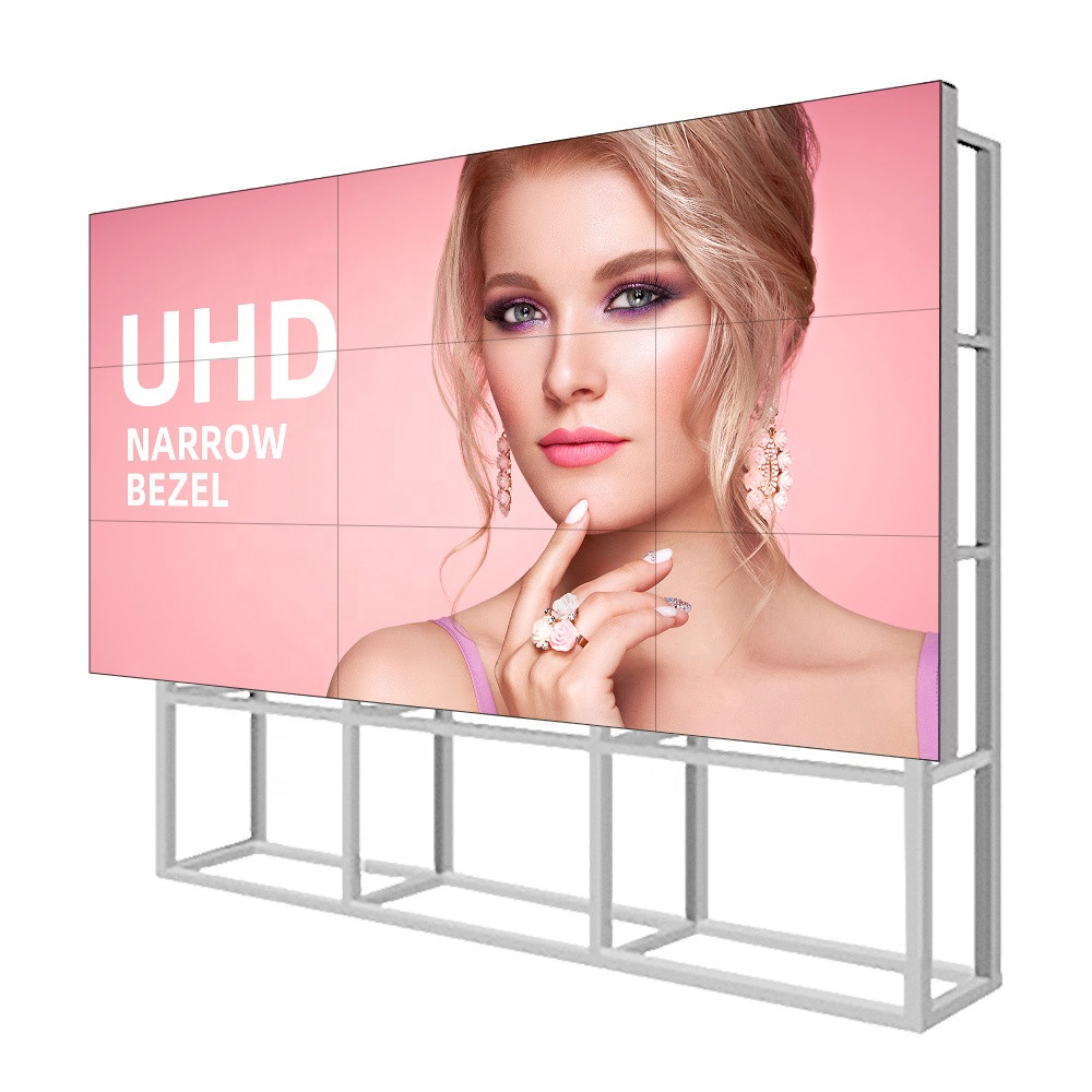 China 46 49 55 65in 4K Indoor 2x2 3x3 HD LCD Video Wall Display wholesale