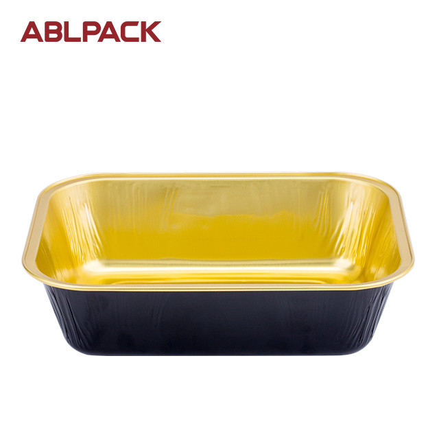 China 280ML/9oz ABL PACK Take Away Aluminum Foil Food ContainerDisposable Baking Pans wholesale
