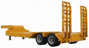 China 13m Low Bed Semi-Trailer with 2 axles and Tire Exposed for 50T 9502TDLT wholesale