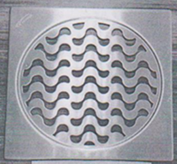 China Export Europe America Stainless Steel Floor Drain Cover8 With Square (150.8mm*150.8mm*3mm) wholesale