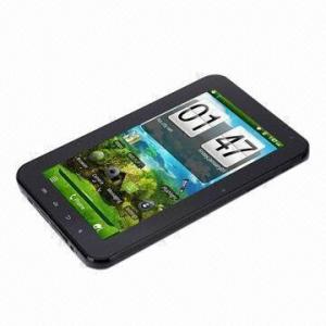 China Tablet PC, 7" MTK6513, Android 2.3 Capacitive Screen,w/ GSM Call/Bluetooth/GPS/Dual Camera/TV wholesale