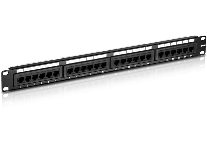 China Punch Down Network Patch Panel For 19 " Server Cabinet Unshielded Twisted Pair wholesale