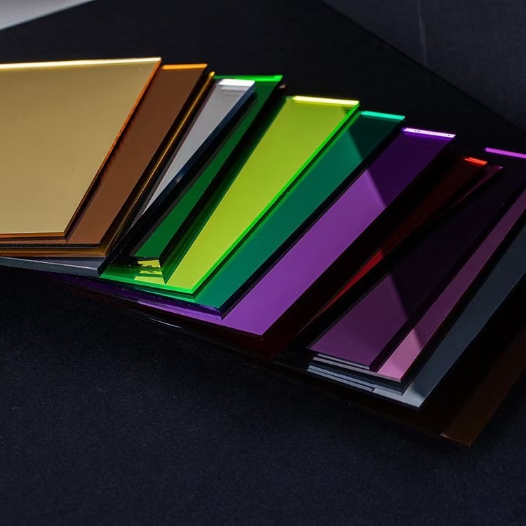 China 1mm Color Perspex Mirror Plastic Sheet Acrylic Mirror Sheet For Decoration wholesale