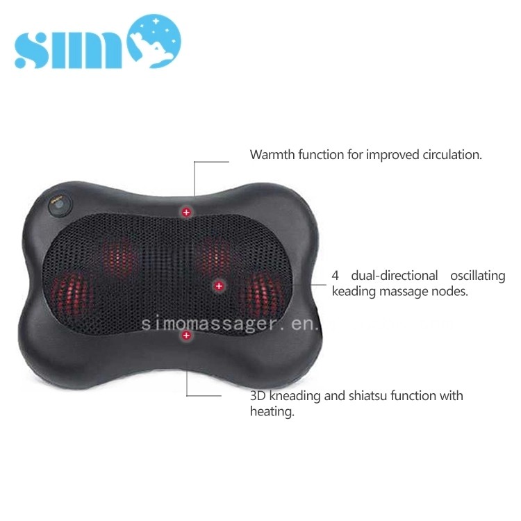 China Deep Kneading Electric Massage Pillow Massage Pillows For Neck And Back wholesale
