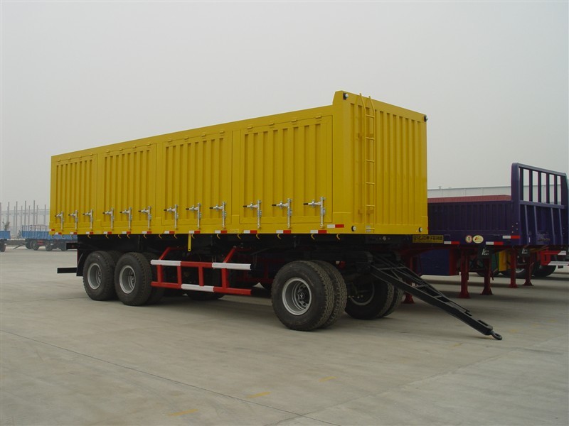 China 6353XXY-Draw Bar box trailer-3 axles wholesale