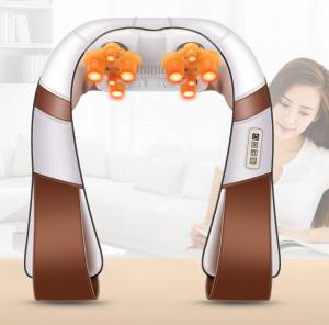 China Electronic Vibration Tapping Shiatsu Neck And Shoulder Massager With Heat wholesale