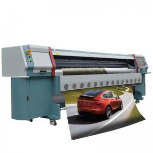 China High Speed Digital Solvent Printer , Konica Solvent Printer Max Printing Width 3.2m wholesale