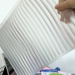 China PET 51X71CM 75LPI 0.45mm Lenticular Sheet with super transpancy for making Lenticular 3D Cards by UV printer in Spain wholesale