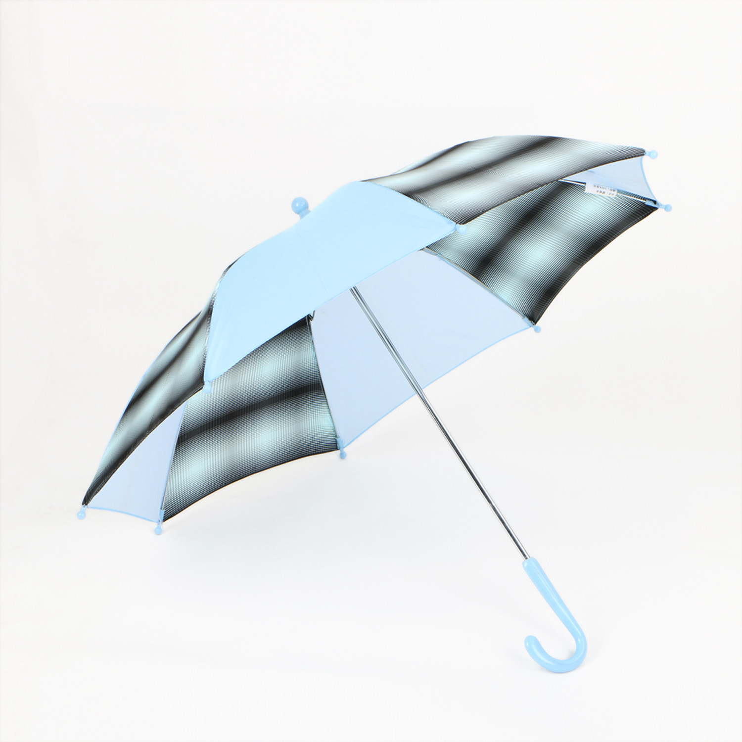 China 17 Inch Blue Kids Rain Umbrella Customized Designs Personalized Childrens Umbrellas wholesale
