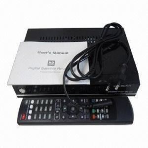 China Dual-Core CPU 1,080 Pixels Full HD DVB-S/S2 Receiver with 396MHz MIPS Processor wholesale