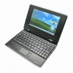 China 7-inch Notebook with Windows/Android OS, Wi-Fi, VIA VT8605 800MHz ARM9 CPU, 2,100mAh Li-ion Battery wholesale