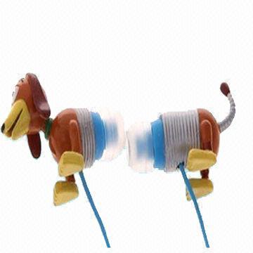 China Noise-cancelling Cartoon-colored Earphones for Gift/iPhone, with Digital Stereo Sound wholesale