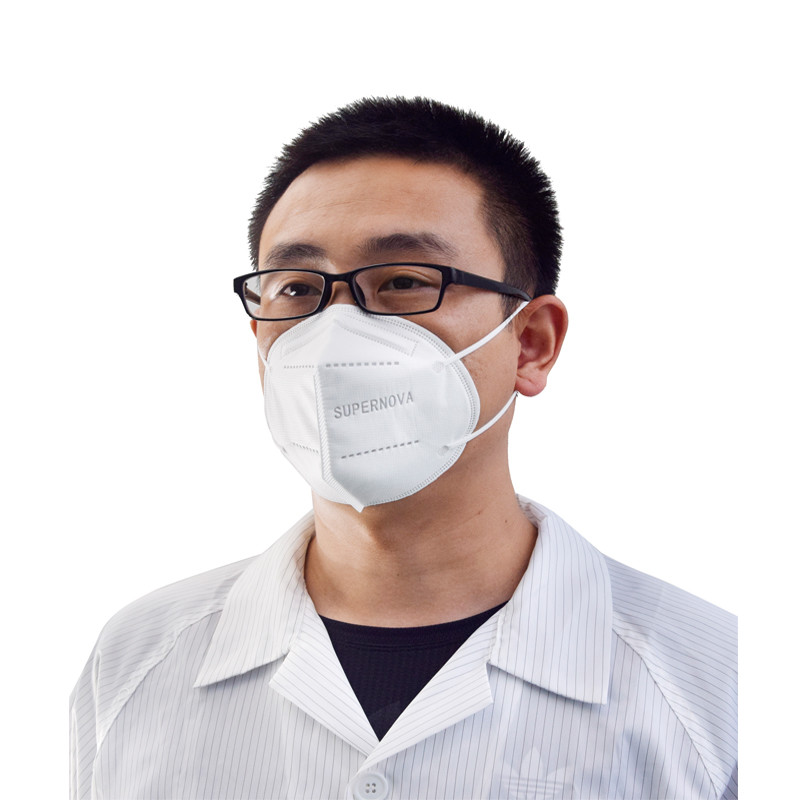 China Breathable 5 Ply Earloop KN95 Foldable Dust Face Masks wholesale