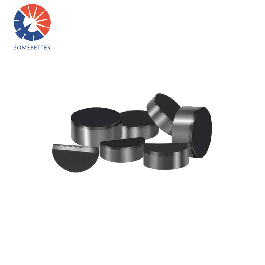 China Manufacture all sizes PDC cutter for water well, Polycrystalline diamond compact wholesale
