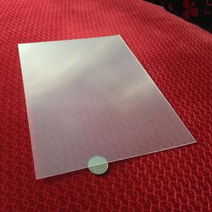 China Super transparent PET 3D lenticular lens sheet 100 Lpi 0.35MM/0.58MM Sheet for Advertisement And Packaging by offset wholesale