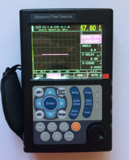 Digital Portable Ultrasonic Flaw Detector, Metal Crack Detection Meter, Weld Testing Equipment