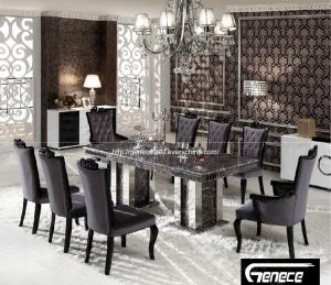 China 200cm marble top dining table can be seated with 10 person wholesale