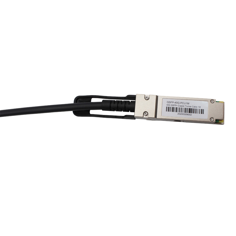 China 40G QSFP+ To QSFP+ 40G Direct Attach Cable AWG30 AWG24 Copper Twinax wholesale