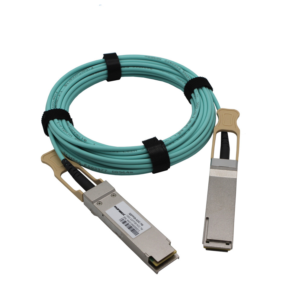 China QSFP28 To QSFP28 AOC 850nm 100G SR4 Cable 1m-60m OM3 MTP MPO VCSEL PIN wholesale