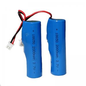 China 7.4Wh 3.7V 2000mAh 18650 Lithium Ion Battery Pack wholesale