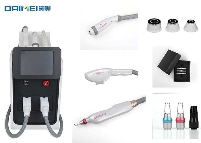 China White Elight SHR Permanent Ipl Hair Removal Machine Pico Laser Tattoo Removal RF wholesale