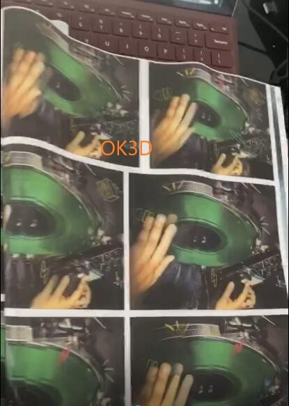 China DTF hot press  transfer machine print very soft  lenticular TPU lenticular printing in fashion garments and shose in NY wholesale