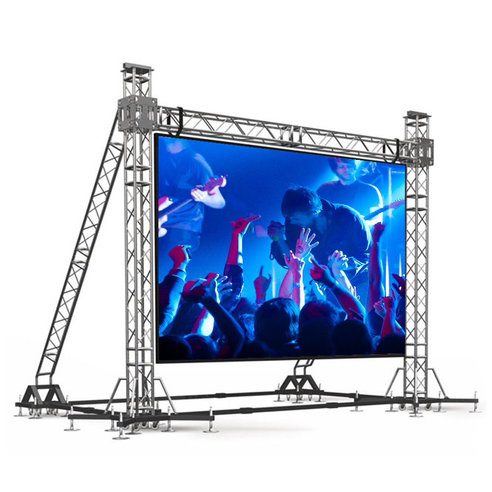 China Outdoor Full Color HD Video Wall Panel P3.91 250x250mm Rental wholesale