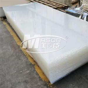 China Scratch Resistant Perspex 6mm 5H Hardened Cast Acrylic Sheet Clear With PE Film wholesale