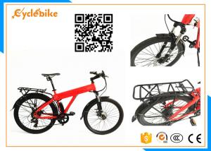 China 250W Fast Electric City Bike KMC 7 Speed Chain With Sport Seat VELO wholesale