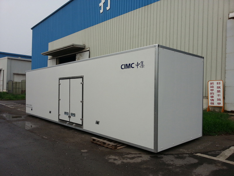 China insulated , Refrigerated Van and Panels at SKD and CKD , 8600*2500*2440 wholesale