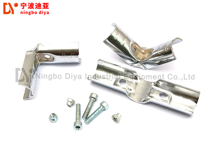 China Light Weight Lean Tube Connector 2.3MM Thickness For Cruciform Structure wholesale