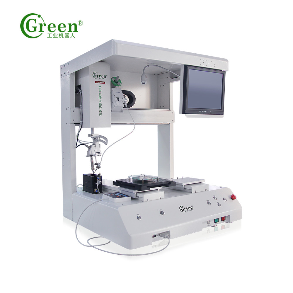 China JBC controller 24VDC 350W AI Soldering Robot With Computer wholesale