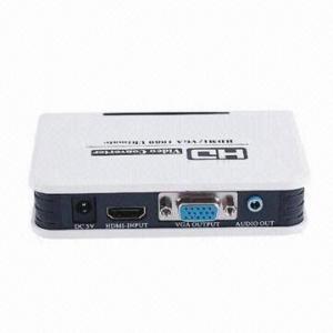 China HDMI to VGA Converter Box for Set-top Box, DVD and Game Player wholesale