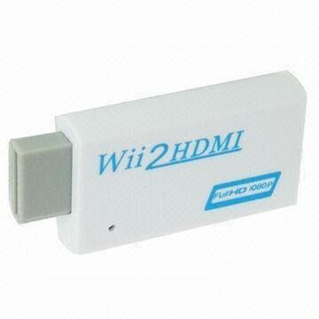 China Nintendo's Wii to HDMI® Adaptor with 1080P, Measuring 34 x 73 x 14mm, g Weight wholesale