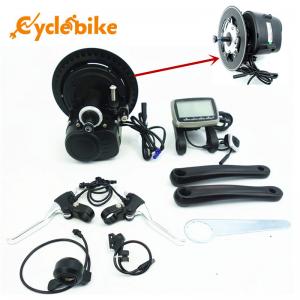 China Middle Postion Drive Motor Electric Bike Kit Torque Sensor 48v 350w wholesale