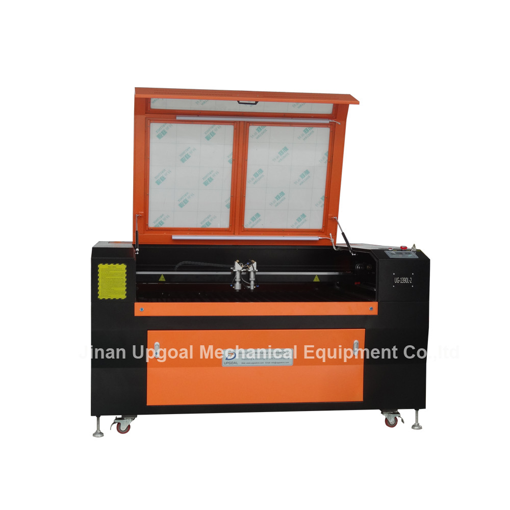 China Economic Double Heads Metal and Non-Metal Co2 Laser Engraving Cutting Machine 1300*900mm wholesale