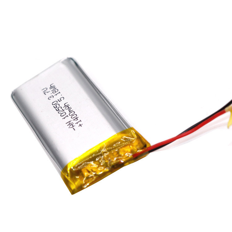 China 1400mAh 3.7V PL102050 5.18Wh Lithium Ion Polymer Battery wholesale