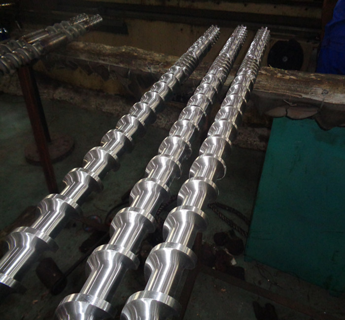 China Reliable Bimetallic Screw  Extruder Screw Recycled PP With 15% Glassfiber wholesale