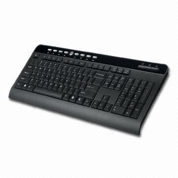 China Multimedia Computer Keyboard with Strong Structure and No Noise Features wholesale