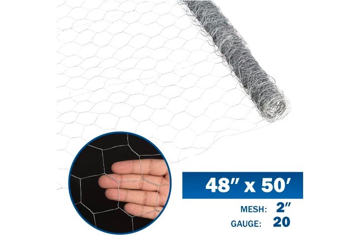 Buy cheap Zinc Coating Hexagonal Wire Mesh / Poultry Mesh Netting 2 Inch 20 Gauge 4 Ft X from wholesalers