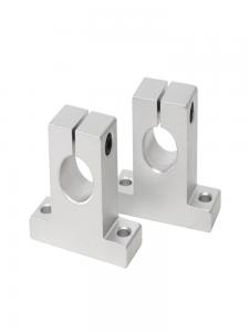 China Steel Vertical Support Seat 3D Printer Bearings Optical Axis Sk8 Seat Sk20-22 Sk60 wholesale