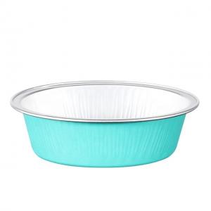 China 2021 New Oval Style Disposable Aluminum Foil Cookies Container wholesale