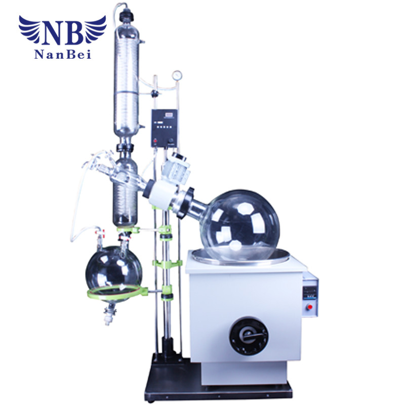 China NBRE-5003 Lab Rotary Evaporator 110RPM Vacuum Degree Electric Explosion Proof small rotovap wholesale