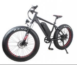 China Geared Electric Fat Bike 48v 750w With Sinewave System , High Speed 35-40km/h wholesale