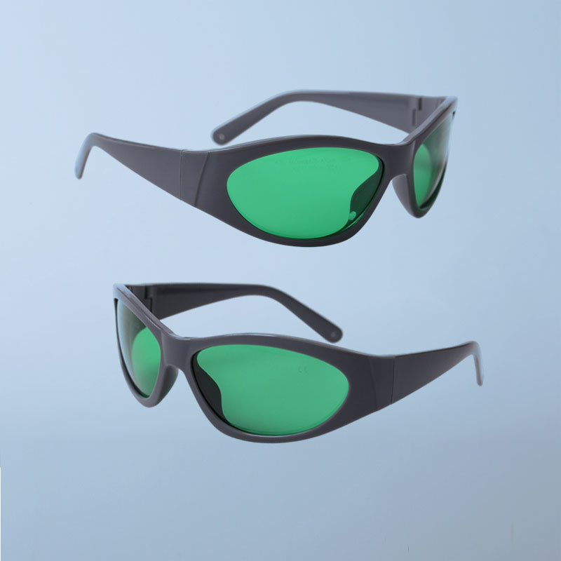 China Sports Type Yag Laser Glasses 660nm 1100nm Frame 55 laser eye goggles wholesale